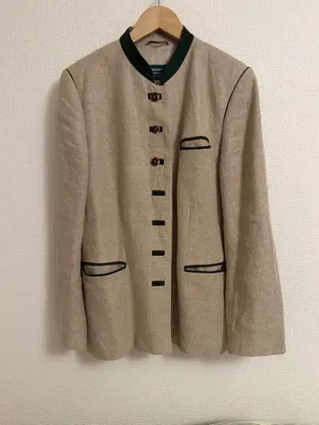 h.moser 노카라 자켓 베이지 빈티지 M 사이즈 린넨