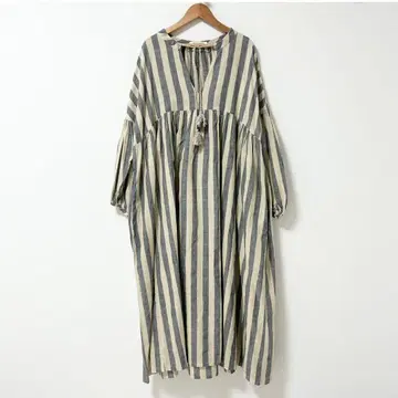 하우스 오브 로터스 카디 스트라이프 원피스
