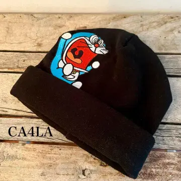 레어 CA4LA 도라에몽 콜라보 니트 모자