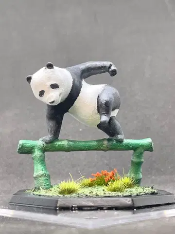 [대나무 먹을 때가 아니야!!] 팬더 3D 프린터 사출 페인팅 제품