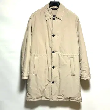 [ 새상품급 ] ZARA 스텐카라 코트 충전솜 코트 베이지 M