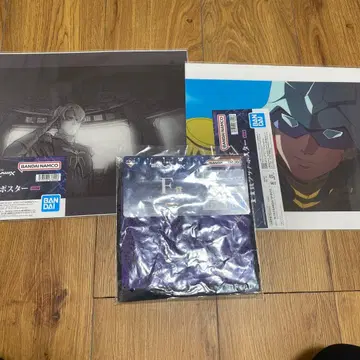 기동전사 건담 지크액스 제일복권 vol.3 클리어 포스터 타월