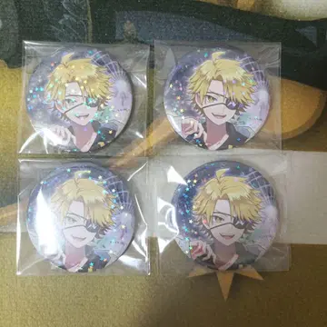 컬러풀 피치 토부 동물공원 캔뱃지 탓츤 4개 세트