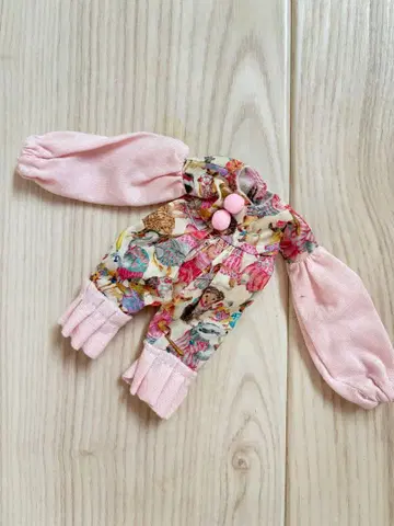 미디 브라이스 아웃핏 동물 패턴 핑크 옷 갈아입기 의류