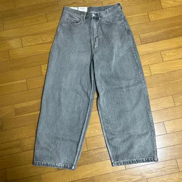 [ 즉시 완판 ] H&M 슈퍼 배기 데님 그레이 31, 30