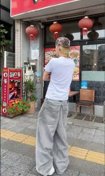 [ 즉시 완판 ] H&M 슈퍼 배기 데님 그레이 31, 30