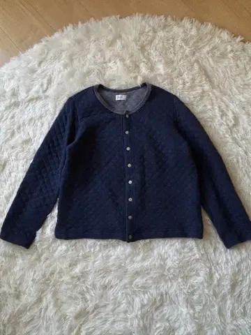 네이비 퀼팅 자켓 N/L 2