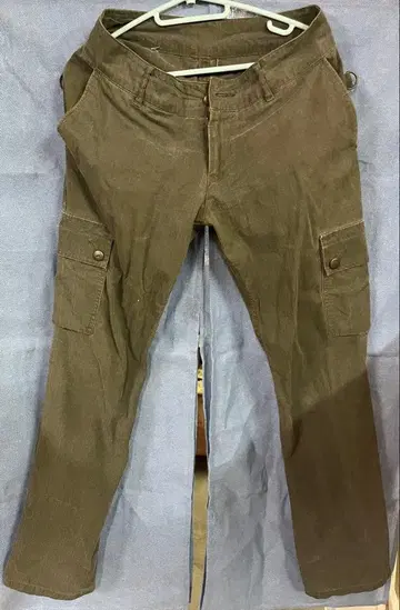 카고 팬츠 사이즈 2 올리브 그린