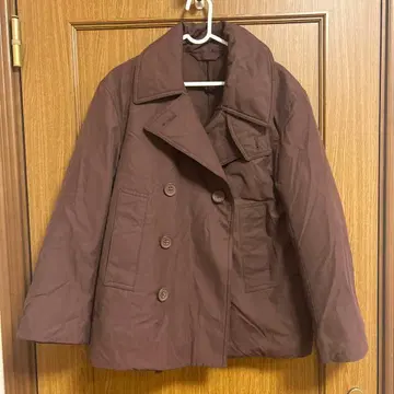 UNIQLO U 브라운 더블 브레스트 자켓