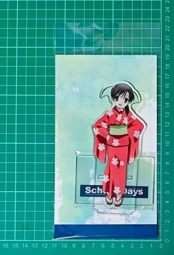 School Days 아크릴 스탠드 카츠라 코코로 유카타