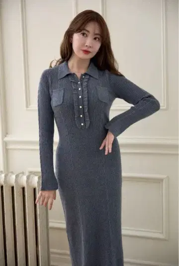 herlipto Margot Knit Long Dress