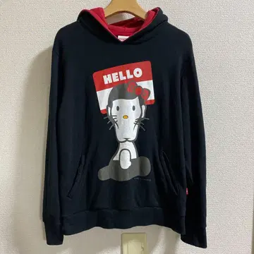 펑크 드렁커스 x HELLO KITTY 아이츠 KITTY 후드티