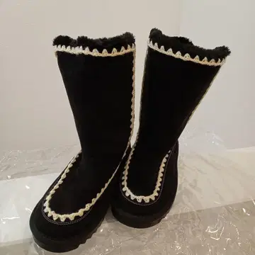 한정판 가격 인하 티티카카 블랙 롱 어그 부츠 L 사이즈 새상품