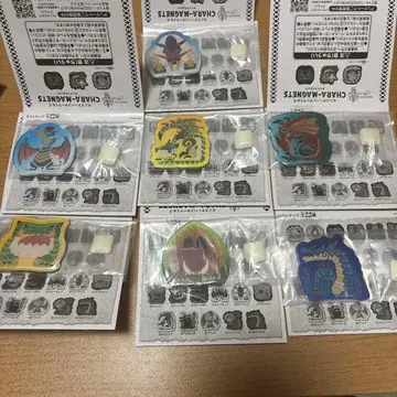 몬스터 헌터 캐릭터 마그네츠 묶음 판매