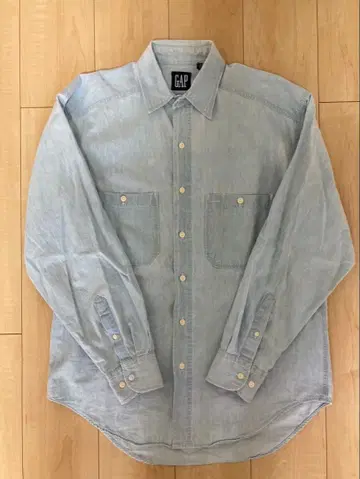 90's~ 올드 GAP 코튼 워크 셔츠 M