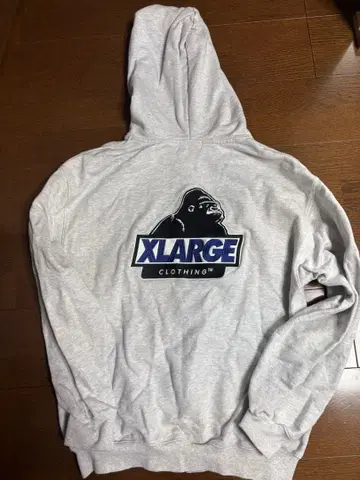 XLARGE 그레이 집업 후드티
