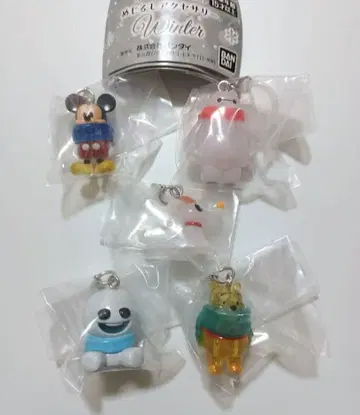 디즈니 캐릭터 메지루시 액세서리 윈터 컴프 세트