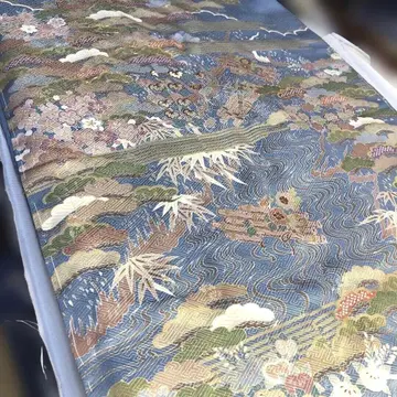 5618. 호몬기 가봉 순수 실크 크레이프 원단