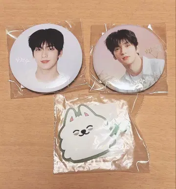 TXT 수빈 캔뱃지 용몽 헤어 클립