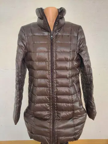 CANNON CREATION 브라운 다운 자켓