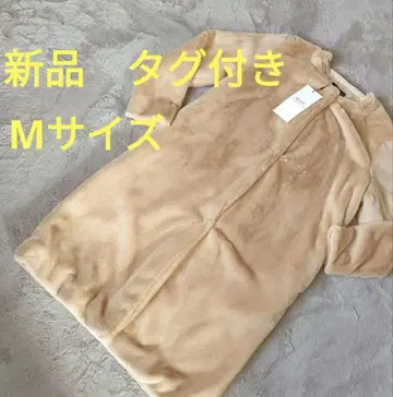 새상품 플리스 롱 코트 M 사이즈 푹신푹신 복슬복슬 코트 아우터