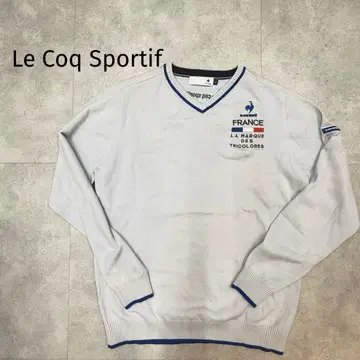 르꼬끄 Le Coq Sportif 니트 트리콜로르 프랑스