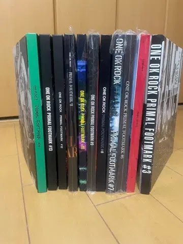 ONE OK ROCK PRIMAL FOOTMARK 11권 세트