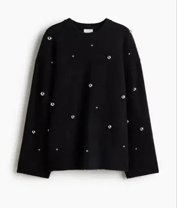 [ 온라인 완판템 ] H&M 스터드 스웨터 XL