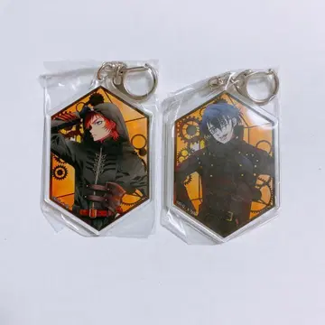 K SEVEN STORIES 아크릴 키링 핫타 후시미 스팀펑크