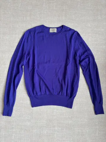 UNITED ARROWS 보라색 긴팔 니트 스웨터