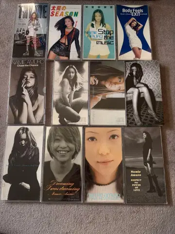 아무로 나미에 단종 8cm 싱글 CD 12장 세트 판매