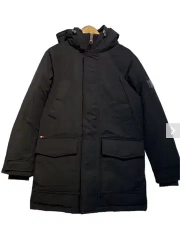 TOMMY HILFIGER 블랙 다운 자켓 가격 인하 가능