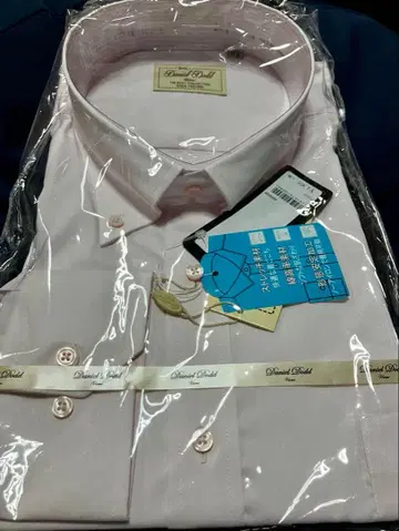 Daniel Dodd 얇은 핑크 비즈니스 셔츠 4L