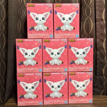 디지몬 어드벤처 SOFVIMATES 테일몬 피규어 8개 세트