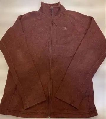 THE NORTH FACE 버건디 플리스 자켓 사이즈 S