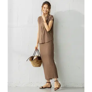 [ 쿠미쿄쿠 x Oggi 콜라보 ] 깔끔한 니트 업 니트 셔츠