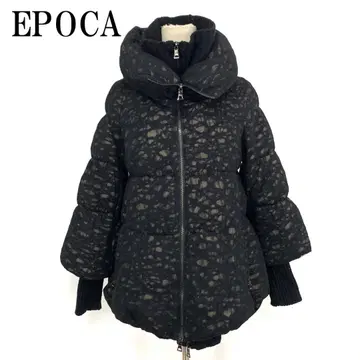 LA8825 에포카 다운 자켓 블랙 폴리에스테르 40