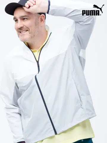[ 새상품급 사이즈 XXL ] PUMA 절개 풀 집업 스탠드 골프 자켓