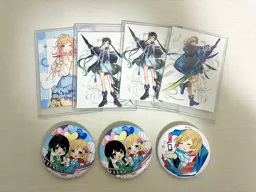 하코니와 릴리 캔뱃지 카드 (사인 없음)