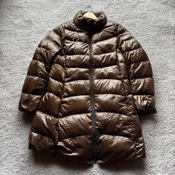 [ USED ] UNIQLO 올 패턴 롱 다운 자켓 XL