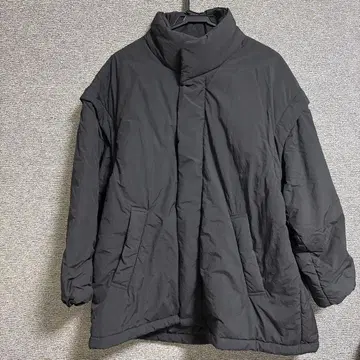 SLOBE IENA 블랙 다운 자켓 하이넥