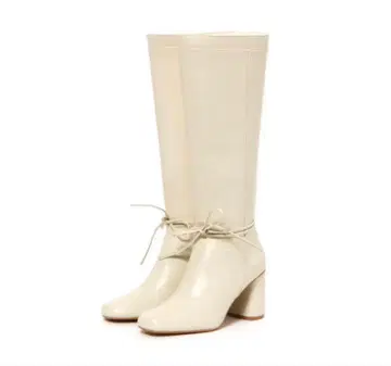 ANDMARY Elina ribbon long boots