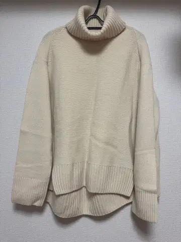 FRAMeWORK 울 캐시미어 터틀 롱 풀오버