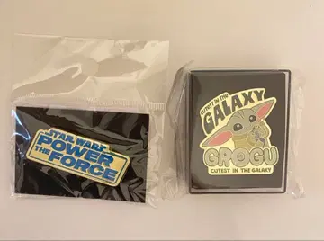미개봉 새상품 스타 워즈 핀 배지 세트 글로 한정품 2점 세트