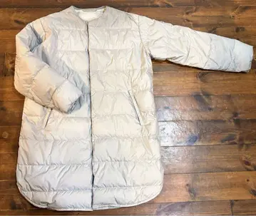 오르치발 다운 자켓 노카라 사이즈 2