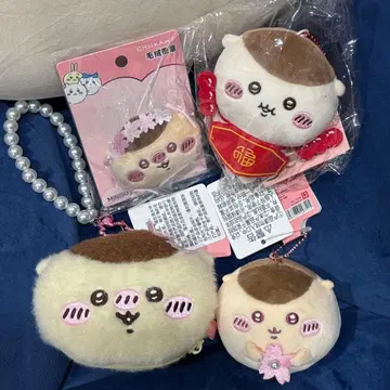 치이카와 x MINISO 신년 버전 마스코트 밤만쥬 4점