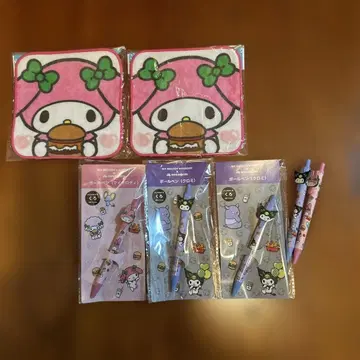 모스버거 마이멜로디 쿠로미 볼펜 세트
