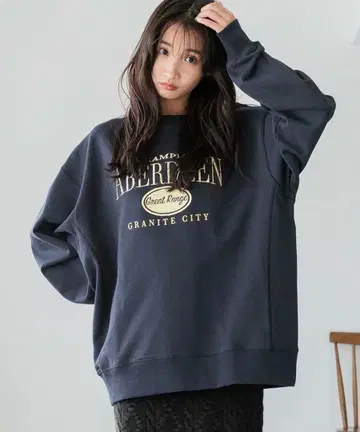 로리즈팜 USA 기모 로고 LS