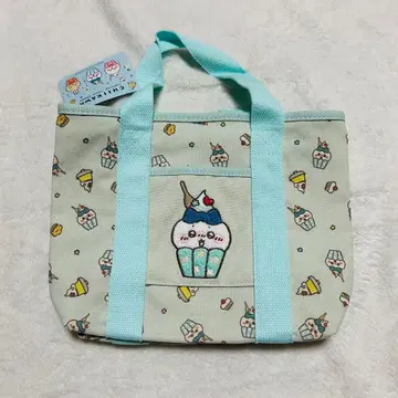 치이카와 (먼작귀) 사가 자수 토트백 하치와레 아베일