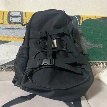 Carhartt 블랙 백팩